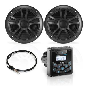 Boss Audio 6 1/2in Speakers AM/FM, Bluetooth Gauge Radio