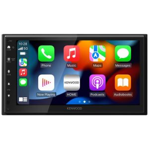 Kenwood Auto AV Receiver Mech-Less with 6.8in Screen and Short Chassis CarPlay and Android