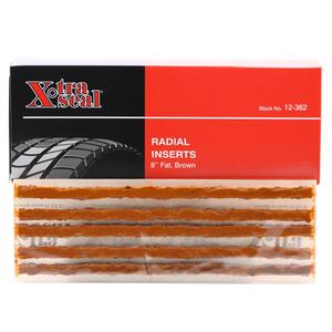 Xtraseal 8in Fat Brown String Plug 30 Pack