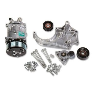 Holley GM LS A/C Accessory Drive Kit with SD508 A/C Compressor/Tensioner/Pulley